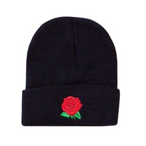 Rose beanie